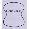 8" x 8" Hour Glass Shape Hand W/ Handle